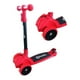 thumbnail image 1 of Scooter Plegable Ajustable Hook Ruedas Con Luz Para Niños rojo, 1 of 9