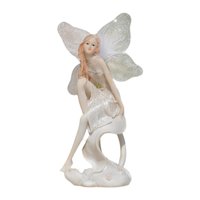 Bothyi - Adorno De Mesa Con Estatua De Hada Para Decoración De Dormitorio Y Estantería