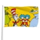 thumbnail image 1 of Gato Gruñón Bandera impresa con temática, regalo perfecto para fanáticos, amigos y familiares, y adecuada para actividades al aire libre e interiores, decoraciones de fiesta.120cm×180cm, 1 of 6