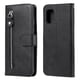 thumbnail image 5 of Funda con Cremallera para Samsung Galaxy A71 5G, Carcasa Cartera de Cuero PU con Soporte y Tarjetero, 5 of 6
