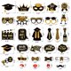 thumbnail image 2 of Set de 30 Accesorios para Photobooth de Graduación AMABAZR 2026, 2 of 7