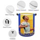 thumbnail image 4 of Jude Bellingham Cesta de lavandería de gran capacidad redonda con asa, bolsa para ropa sucia plegable, almacenamiento para dormitorio, baño y lavadero 44x35 cm, 4 of 6
