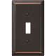 thumbnail image 1 of Placa de pared AMERELLE 163TDB Century 1 Toggle Aged Bronze, 1 of 6