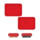 thumbnail image 1 of Tapa rectangular de silicona SOPHICO 2 unidades para cuencos de 3 tazas, 1 of 6