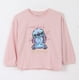 thumbnail image 1 of Polera Manga Larga Niña Ohana Lilo & Stitch Rosado Disney, 1 of 3