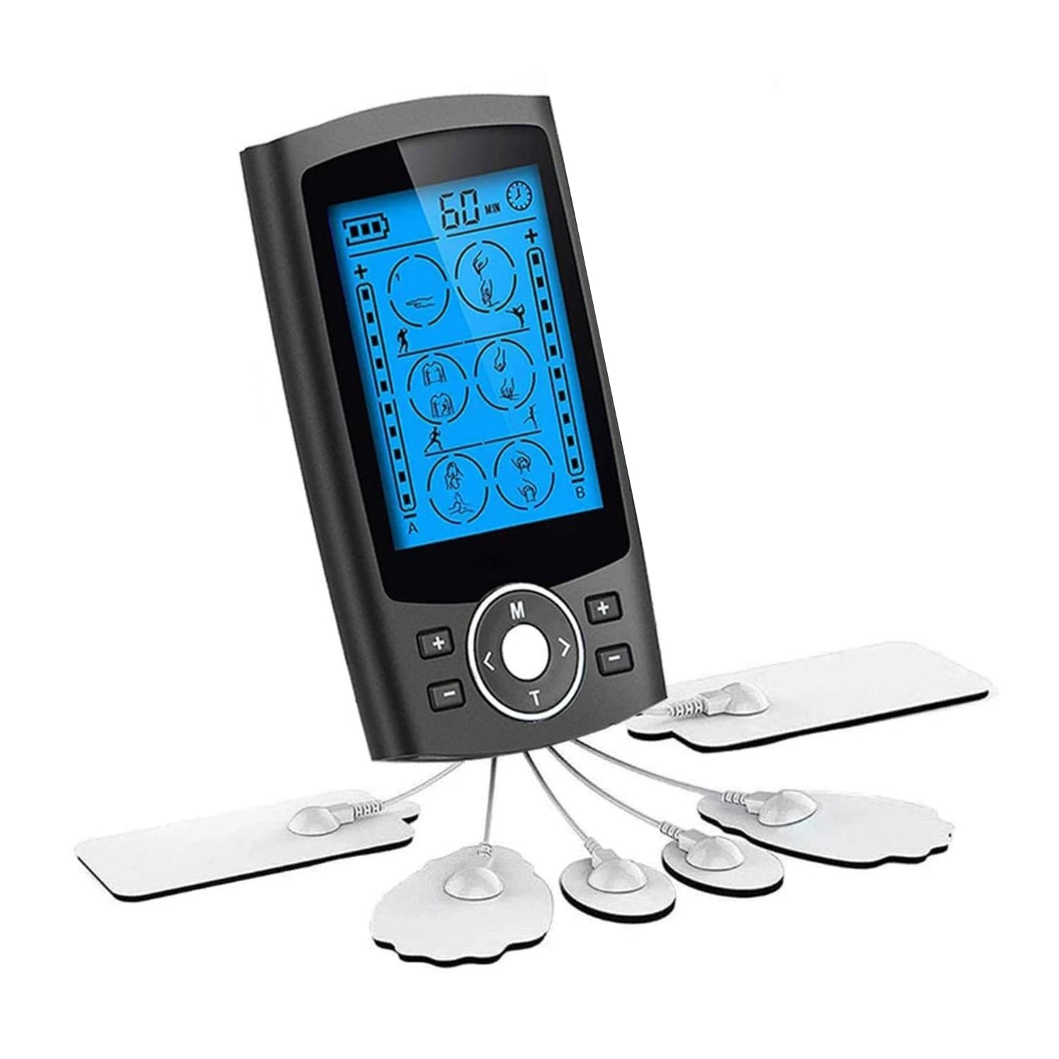 Importclick - Estimulador Muscular Masajeador Tens Ems 24 Modos