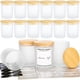 thumbnail image 1 of Frascos Para Velas De Vidrio Esmerilado De 10 Oz Paquete De 16, 1 of 8