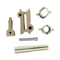 Magideal - Kit De Accesorios Para Reparación De Tuberías Termofusibles, Herramienta De Reparación De Tuberías De Polietileno De Doble Cabezal (Ppr), Reutilizable Un Conjunto