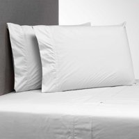 Zahr - Juego De Sabana Zarina Blanca 2 1/2 P 144 Hilos