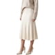 thumbnail image 4 of INSPIRE CHIC Falda Maxi de Mujer Tejido de Punto Acanalado Cola de Pescado Cintura Elástica Ajustada Elástica Suave Elegante Faldas de Suéter de Otoño Invierno Pequeña Albaricoque, 4 of 6