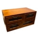 thumbnail image 4 of Caja De Almacenamiento De Escritorio De Madera Con Soporte Elevador De Monitor De Escritorio Multifuncional Con Cuatro Cajones, 4 of 4
