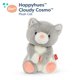 thumbnail image 5 of Peluche de peluche B. toys B. Softies Plush Cat de 12 pulgadas, lavable, 5 of 6