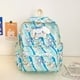 thumbnail image 1 of High Quality Canvas School Backpack Cute Pattern Portable Schoolbag Large Capacity Cartoon Print Travel Bag, 1 of 3