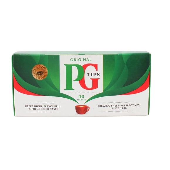 Té negro PG Tips 40 bolsitas 6 paquetes