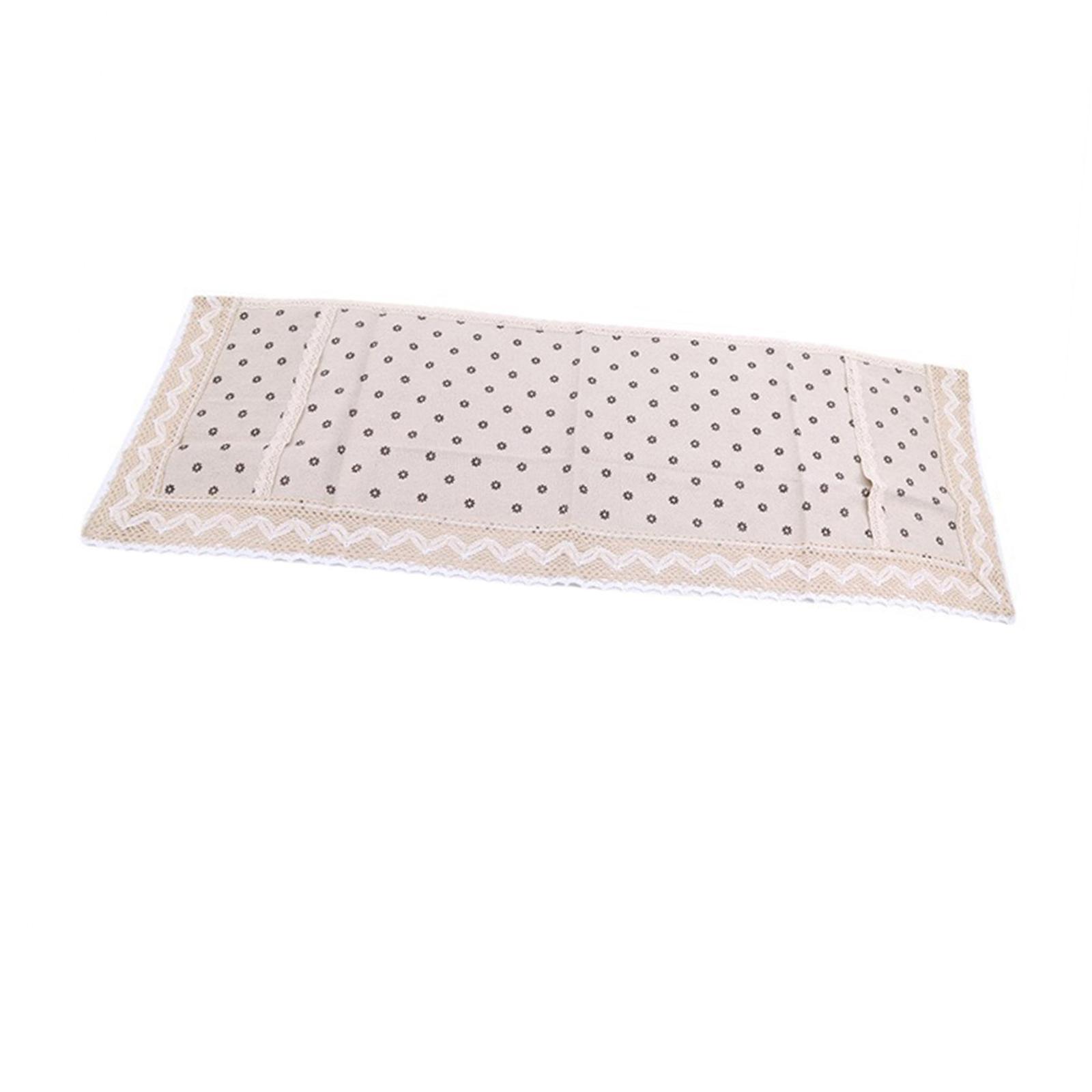 Magideal - Cubierta A Prueba De Polvo Para Microondas, Cubierta Decorativa, Versátil, Transpirable, Para Pequeños Electrodomésticos De Cocina, Lino De Algodón Pa Estilo B