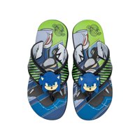 Sandalia Infantil Negro/Verde Sonic Way Ipanema