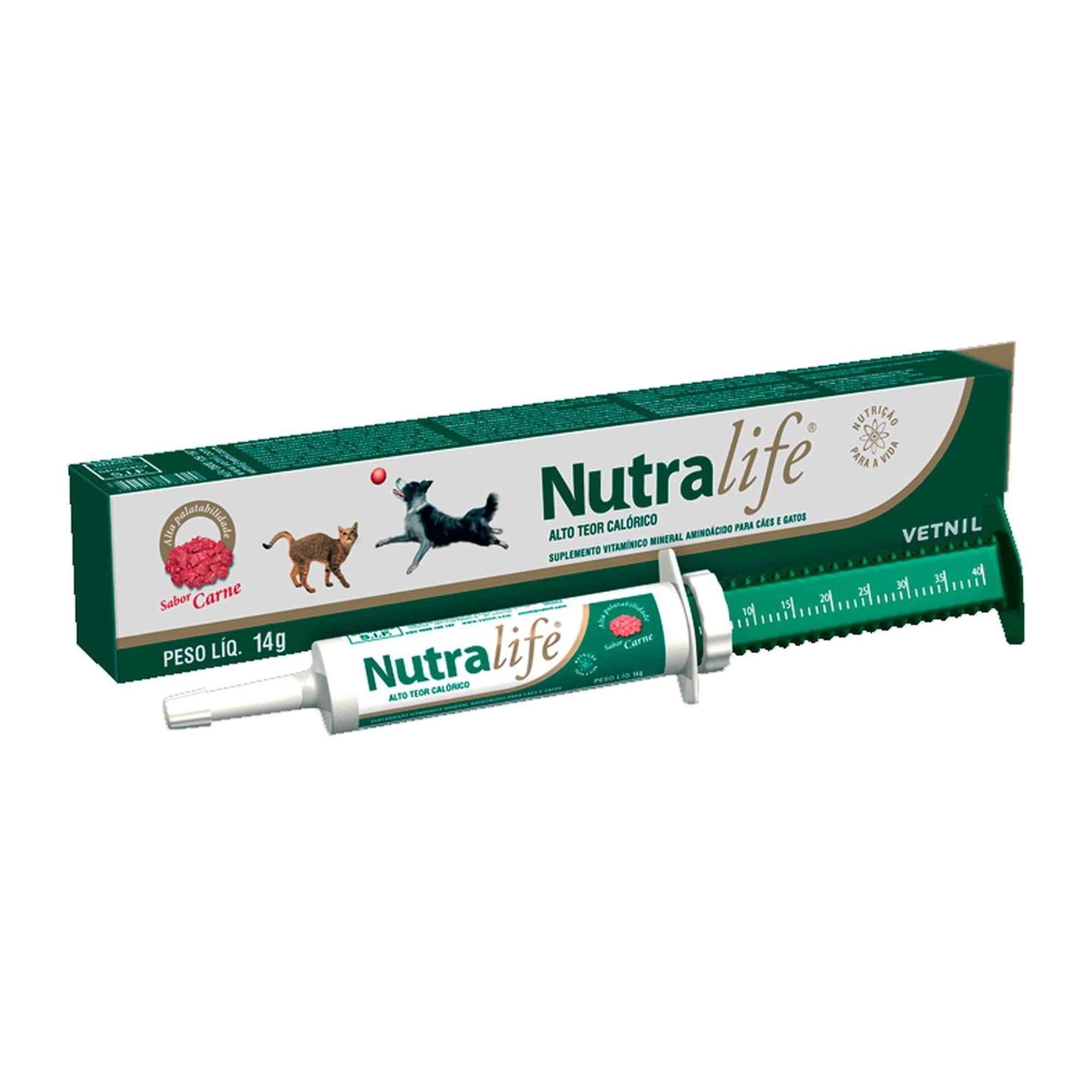 Nutralife Suplemento Calórico Jeringa Perro Y Gato 14Gr