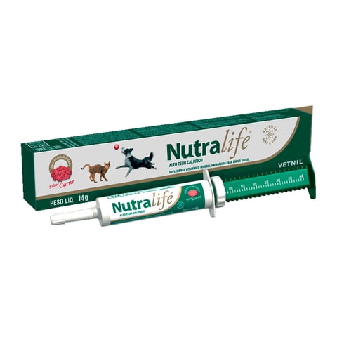 Vetnil - Nutralife Suplemento Calórico Jeringa Perro Y Gato 14Gr