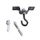thumbnail image 5 of Percha para saco pesado, soporte para saco de boxeo, suministros prácticos, fácil de instalar, soporte para colgar en la pared o en el techo, soporte Estilo A, 5 of 5