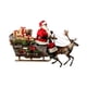 thumbnail image 4 of Adhesivo De Pared De Papá Noel Con Alce, Decoración De Pared Para El Comedor, El Hogar Y El Dormitorio, 4 of 5