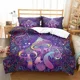 thumbnail image 1 of x1151 Bed SheetsColorful Mushroom Duvet Cover Microfiber Mandala Pattern Bedding Set for Kid Teen Boys Girls,Bohemian Magic Mushroom Quilt Cover 3-Piece Bedding Set (1 Duvet Cover + 2 Pillow Shams) nj, 1 of 5