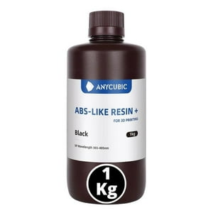 Anycubic - Resina 3D Tipo Abs Negra Para Impresoras 3D 1000G | Resinas