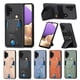thumbnail image 3 of Funda Resistente para Samsung Galaxy A32 5G con Tarjetero y Soporte, Diseño Magnético Negro, 3 of 5