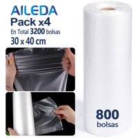 Bolsas Prepicadas En Rollo 30X40 Cms Aileda Bolsas Prepicada 1 Rollo Con 800 Bolsas En Total 4 Rollo