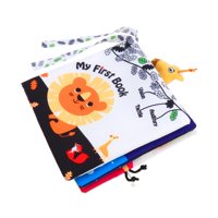Bothyi - Libro De Actividades Suave Para Bebé, Libros De Tela Arrugada Para Niños, Bebés, León