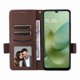 thumbnail image 5 of Funda Cartera para Motorola Moto G06 Power Tapa Flip con Ranuras y Soporte Marrón, 5 of 5