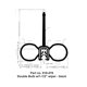 thumbnail image 2 of Burlete AP Products 018-478 Sello de Doble Bulbo 5,7 m, 2 of 2