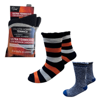 Genérico - Pack 3 Calcetines Chiporro Térmicos Largos Surtidos