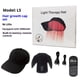 thumbnail image 3 of Cap láser,Terapia de luz roja para el crecimiento del cabello,Sombrero de tratamientos de pérdida de cabello para hombres y mujeres, con batería incorporada y controlador, 3 of 3