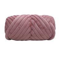 Bothyi - Hilo Grueso De Terciopelo De 1Kg, Brazo De Tejer Alfombra Tejida A Mano, Cama Para Mascotas, Pasta De Frijol De Ganchillo