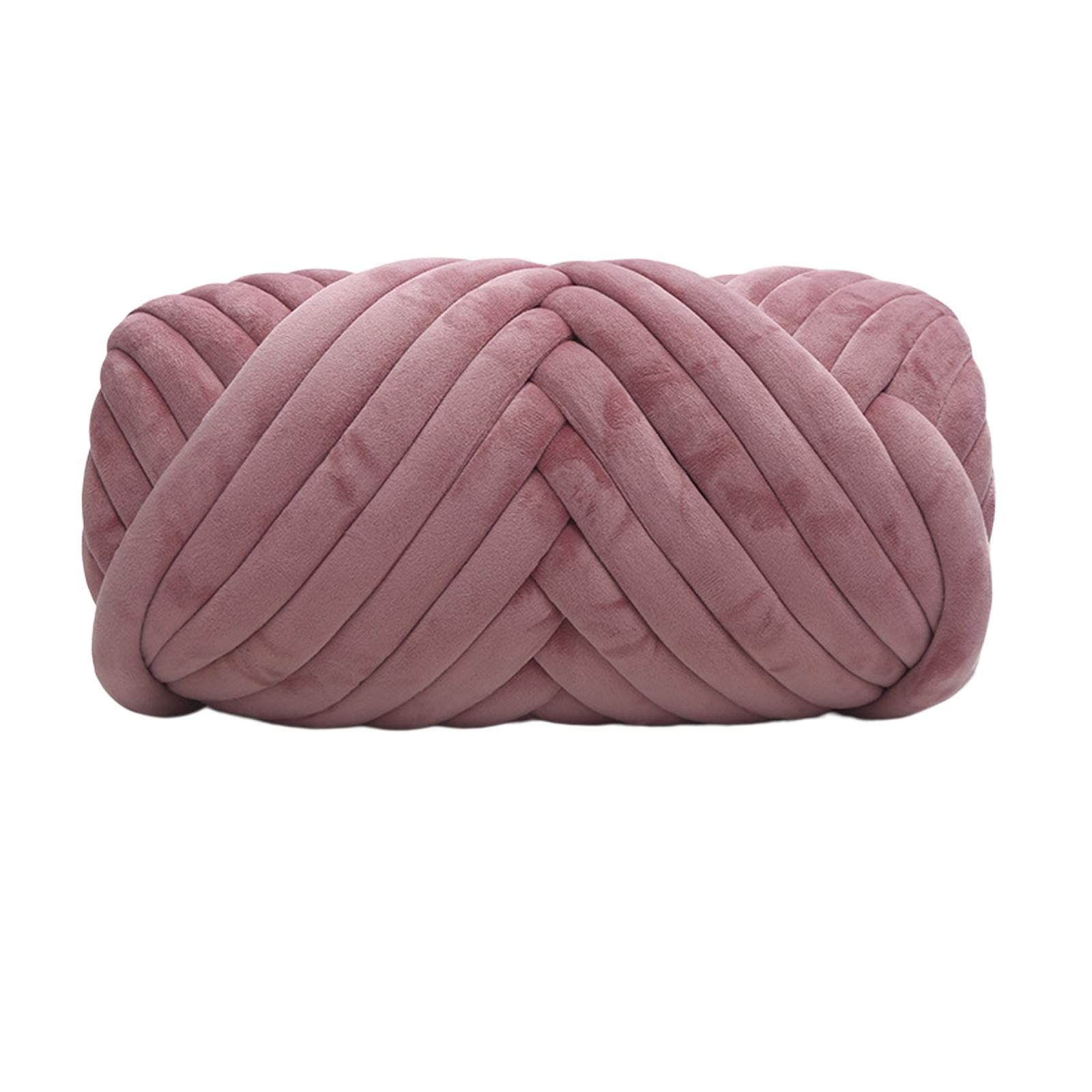 Bothyi - Hilo Grueso De Terciopelo De 1Kg, Brazo De Tejer Alfombra Tejida A Mano, Cama Para Mascotas, Pasta De Frijol De Ganchillo