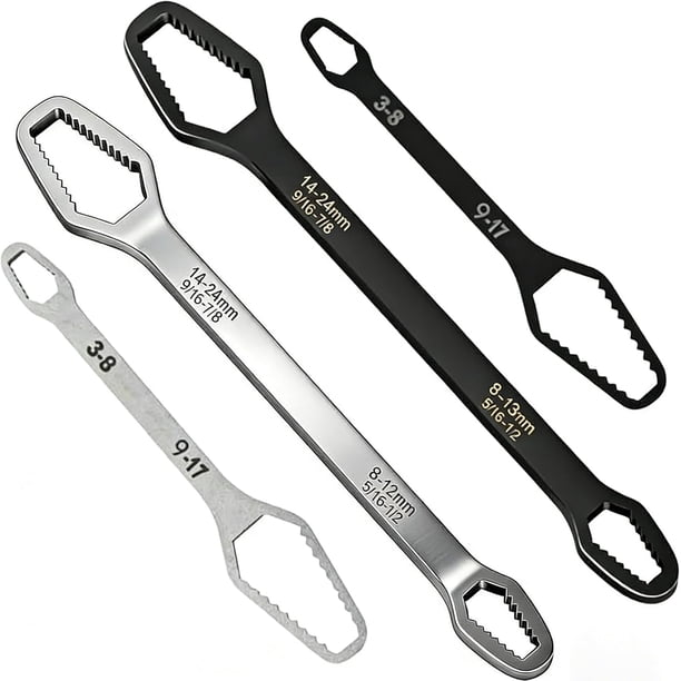 Llave autoajustable doble extremo 3-24mm todo en uno tareas automotrices