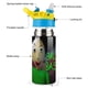 thumbnail image 3 of Baldi's Basics Botella de Agua con Tapa Pop Top de Un Toque, Acero Inoxidable, a Prueba de Fugas, para Deportes, Botella Infantil azul 12 oz, 3 of 6