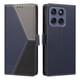 thumbnail image 4 of Funda con Solapa para Motorola Edge 70, Diseño Tricolor con Ranuras, Azul Oscuro, 4 of 6