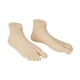 thumbnail image 1 of 2x Mannequin Foot Sandal Shop Shop Shoping Sketching Home Malls Lifesize Skin, 1 of 5