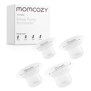 Momcozy Accesorio Original Para Sacaleches Momcozy V1 Pro/V2 Pro, Recambio Original Insertos De Brida 15/19/17/21Mm, 4 Unidades