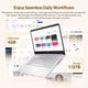 thumbnail image 3 of Laptop HP 14" HD Intel N150 4GB RAM 1.12TB Wi-Fi 6, 3 of 9