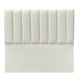 thumbnail image 1 of Respaldo Tubular Vertical Queen Lino Crema, 1 of 2