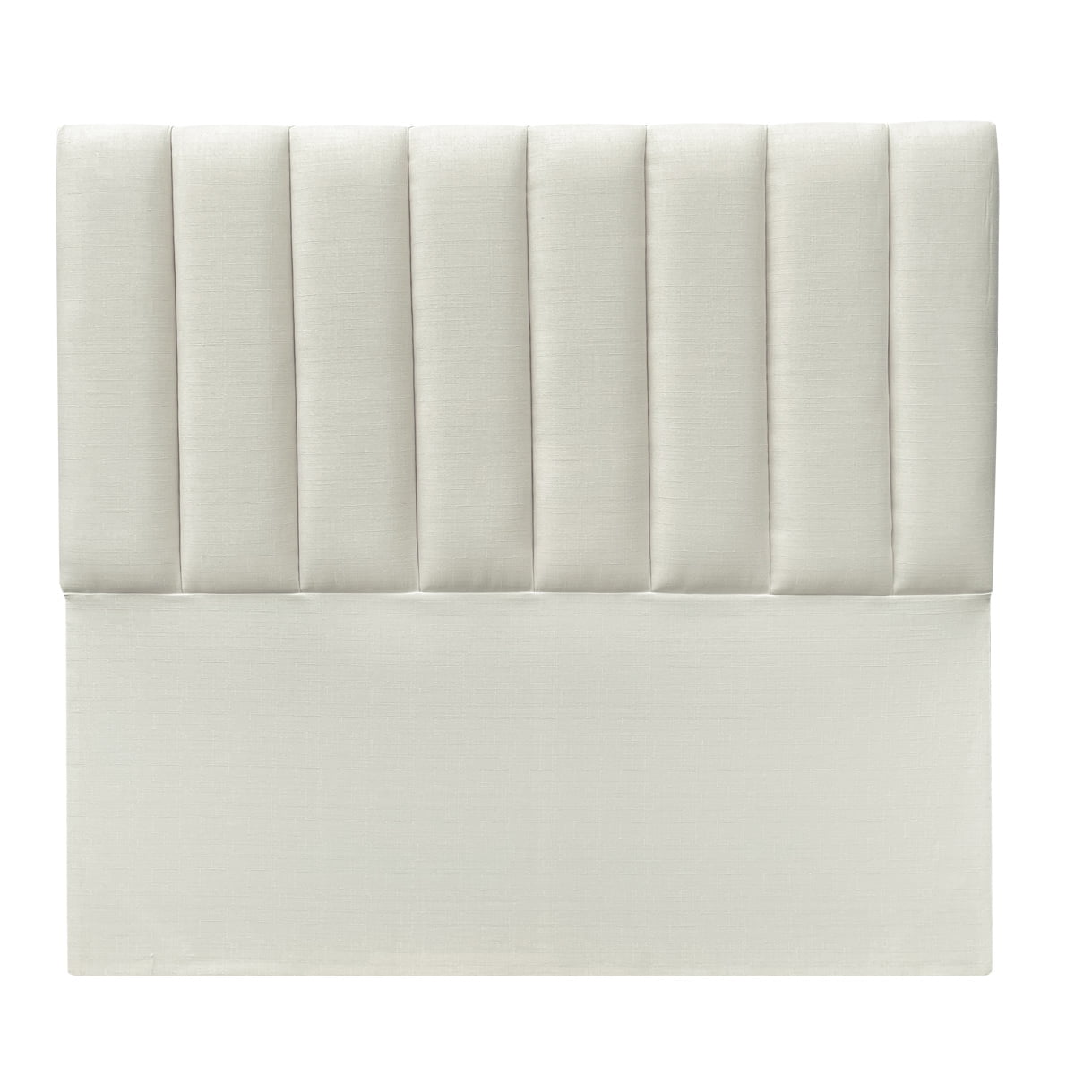 Espacio Hogar - Respaldo Tubular Vertical 1 Plaza Lino Crema