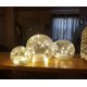 thumbnail image 2 of Lámpara LED ideal para Navidad, cristal craquelado, funciona con pilas, 2 of 7