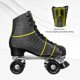 thumbnail image 5 of Patines de Cuatro Ruedas MonSports Talla 9 Negro estilo Derby, 5 of 6