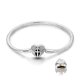 thumbnail image 1 of Pulsera LNQOBU de plata esterlina 925 con cadena serpiente para mujer, 1 of 6
