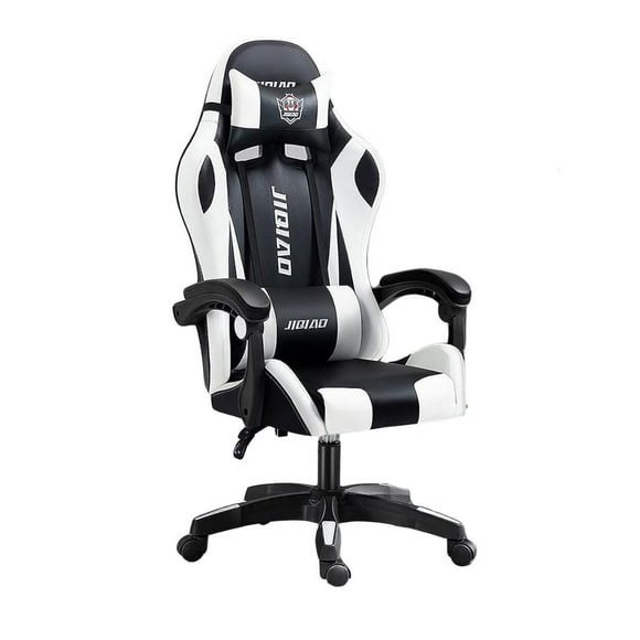 Silla Gamer JIQIAO- Negra/ Blanca
