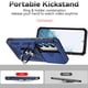 thumbnail image 3 of Estuche GANGXUN para Samsung Galaxy S23 Plus, soporte giratorio 360°, estilo mecánico y magnético, 3 of 5