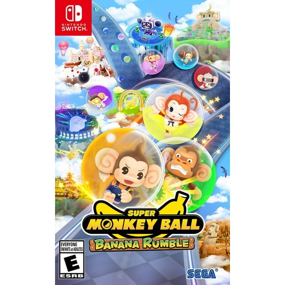Super Monkey Ball Banana Rumble LE Nintendo Switch rojo