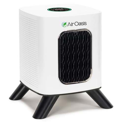 Purificador De Aire Air Oasis Iadaptair 2.0 H13 Hepa 1.325 M² Rojo